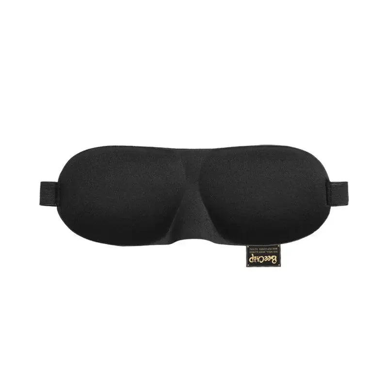 Xparata™ 3D Sleep Mask Natural Sleeping Eye Mask Eyeshade Cover Shade Eye Patch Women Men Soft Portable Blindfold Travel Eyepatch 1Pcs (Black)