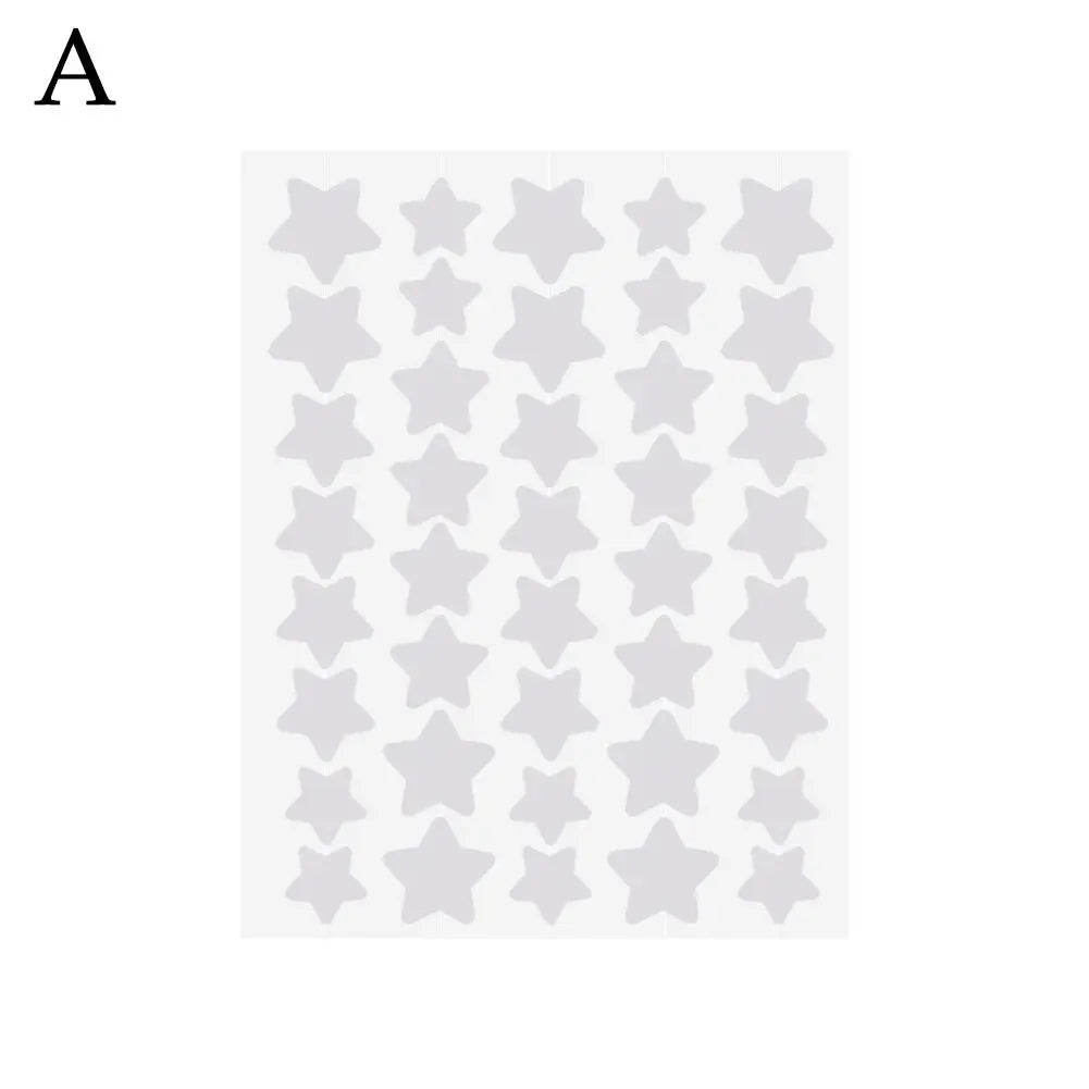 40Pcs/Sheet Invisible Acne Pimple Patch Professional Face Skin Care Repair Acne Healing Absorbing Spot Sticker for Men Women (A)