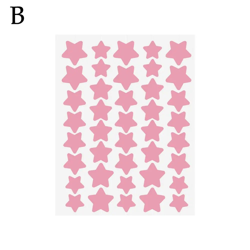 40Pcs/Sheet Invisible Acne Pimple Patch Professional Face Skin Care Repair Acne Healing Absorbing Spot Sticker for Men Women (B)