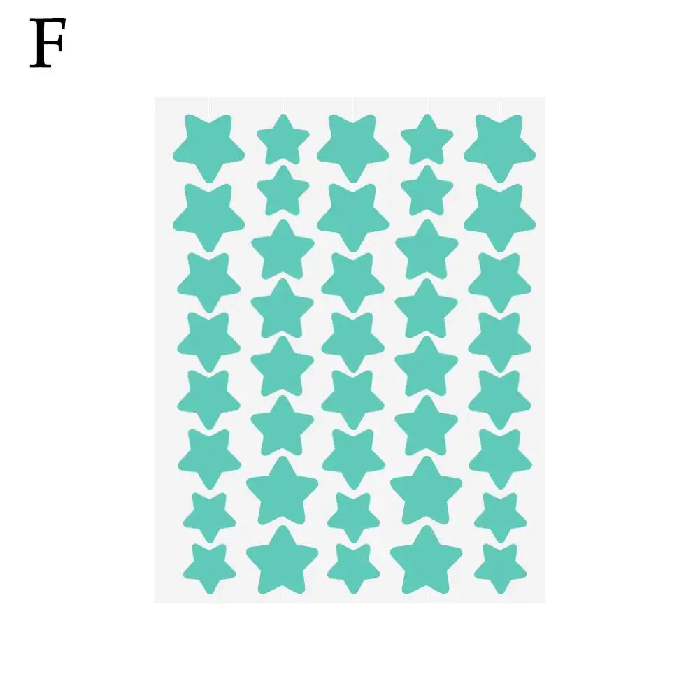 40Pcs/Sheet Invisible Acne Pimple Patch Professional Face Skin Care Repair Acne Healing Absorbing Spot Sticker for Men Women (F)