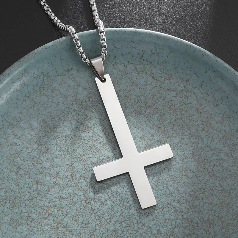 Christ Cross Jesus Quality Pendant Necklace (A3514-Silver)