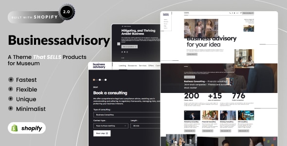 Business Advisory  Life and Business Coach Shopify Theme OS 2.0