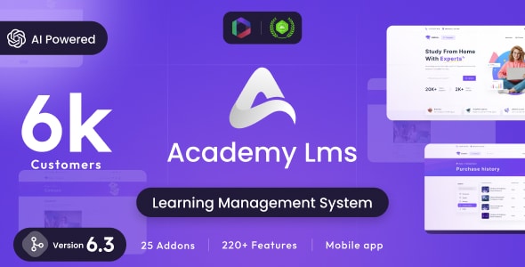 Academy LMS  Learning Management System