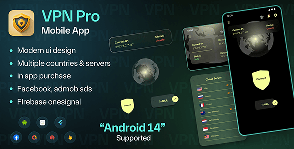 D-bug VPN- Flutter VPN Unlimited Proxy-  Laravel Admin- Android &amp; IOS- Cross Platform