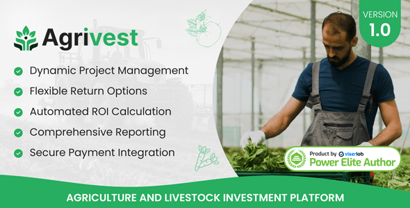 Agrivest  Agriculture and Livestock Investment Platform