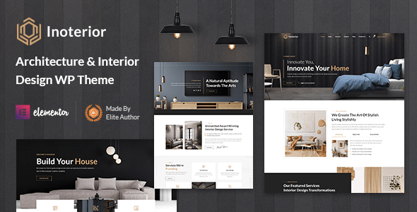 Inoterior  Architecture &amp; Interior Designer WordPress Theme