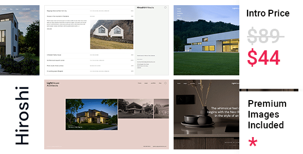 Hiroshi  Architecture and Interior Design Theme