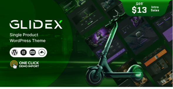 GlideX  Single Product WooCommerce Theme