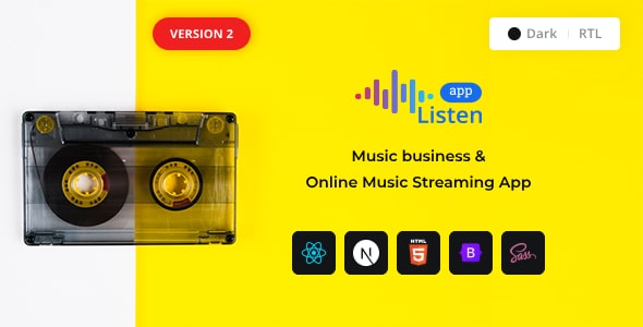 Listen  Nextjs Music Streaming App