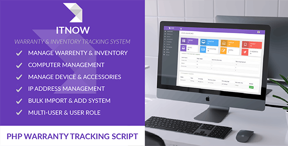 ITNOW-Warranty &amp; Inventory Tracking System