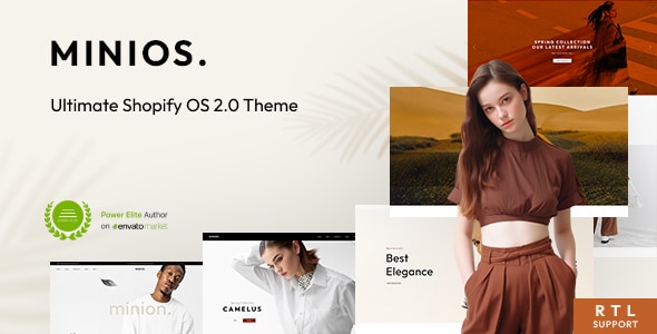 Minios  Fashion Shopify Theme OS 2.0