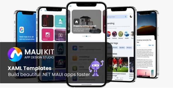 MauiKit  XAML templates for .NET MAUI