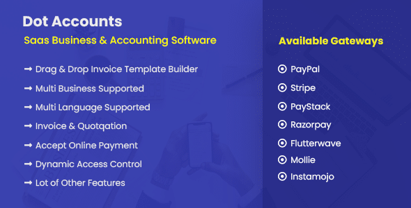 Dot Accounts  SaaS Business &amp; Accounting Software