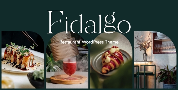 Fidalgo  Restaurant WordPress Theme