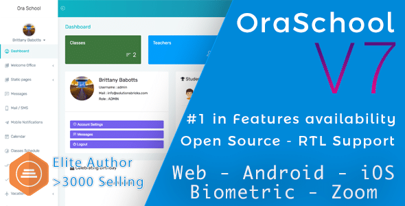 Ora School Suite  Ultimate school management system