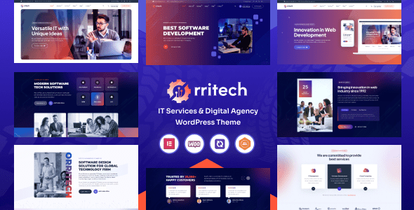 Orritech  IT Solutions &amp; Services WordPress Theme