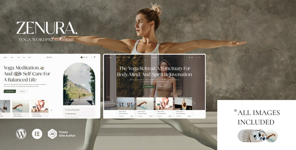 Zenura  Yoga WordPress Theme