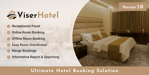 ViserHotel  Ultimate Hotel Booking Solution