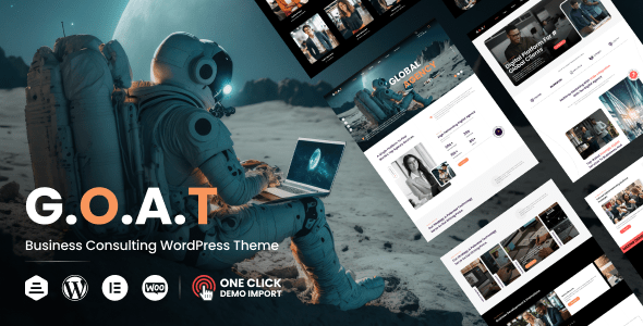 G.O.A.T  Business Agency WordPress Theme