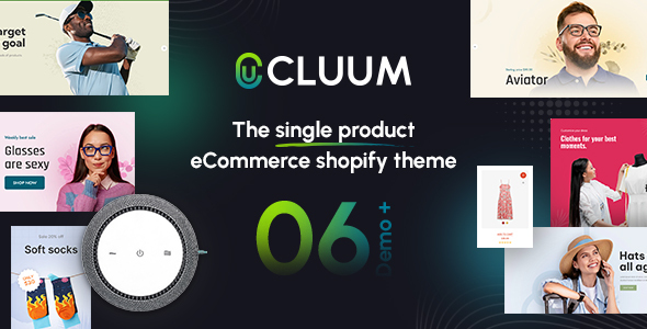 Cluum  The Single Product eCommerce Shopify Theme