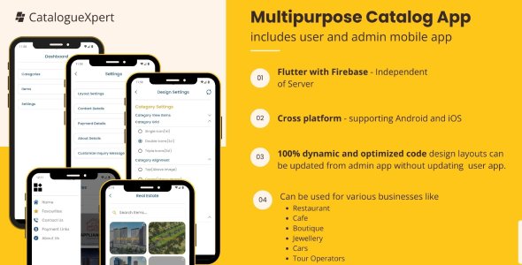 CatalogueXpert  Multipurpose Catalog Mobile App
