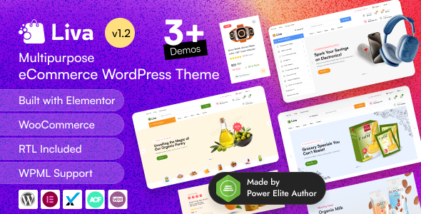 Liva  Multipurpose eCommerce WordPress Theme