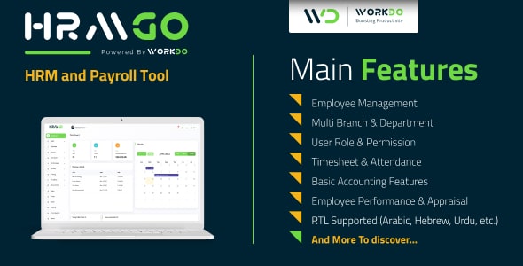 HRMGo  HRM and Payroll Tool