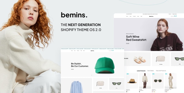 Bemins  Fashion &amp; Jewelry, Furniture Shopify Theme OS 2.0