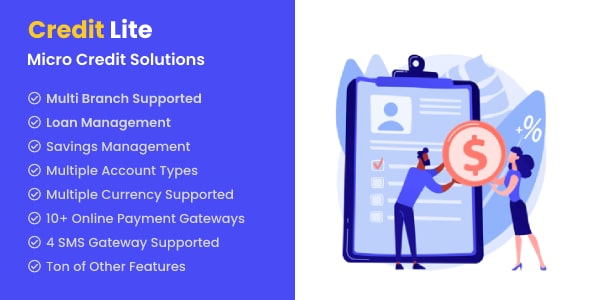 Credit Lite  Multi Branch Loan &amp; Savings Management System