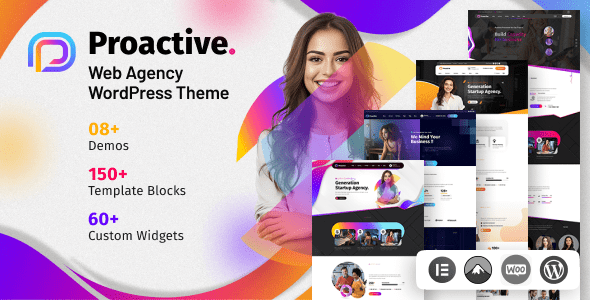 Proactive  Web Design Agency WordPress Theme