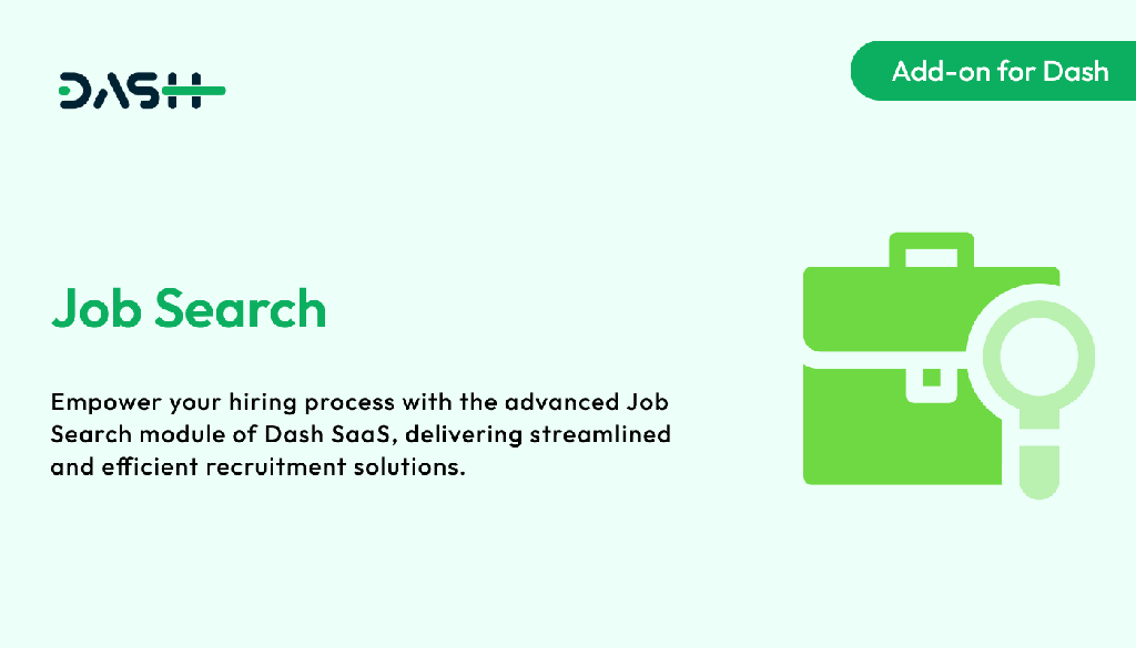 Job Search  Dash SaaS Add-on