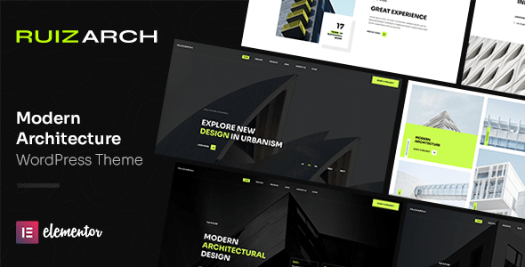 Ruizarch  Architecture WordPress Theme