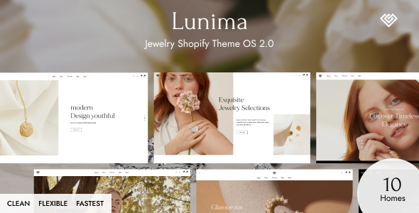 Lunima  Jewelry Shopify Theme OS 2.0