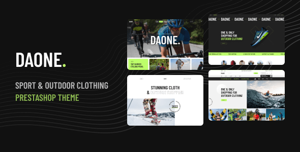 Leo Daone Elementor  Sport &amp; Outdoor Clothing Prestashop Theme
