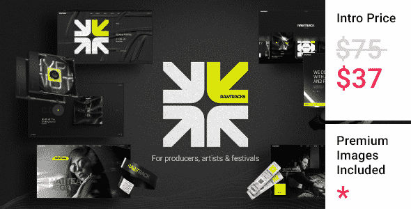 Rawtracks  Music &amp; DJ Theme