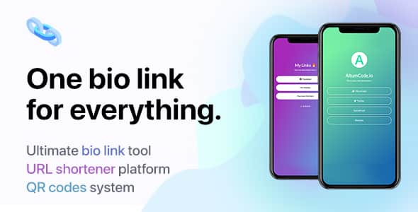 66biolinks  Bio Links, URL Shortener &amp; QR Codes Generator (SAAS)