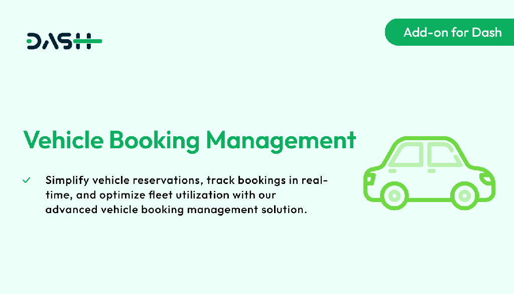 Vehicle Booking Management  Dash SaaS Add-on