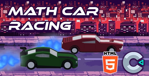 Math Car Racing  HTML5  c3p