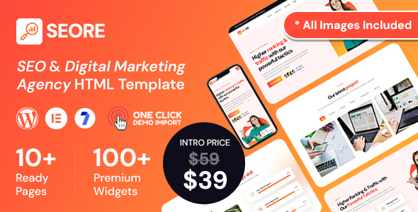 Seore  SEO Agency WordPress Theme