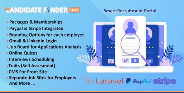 Candidate Finder SaaS  Smart Recruitment Portal