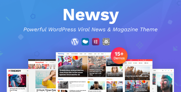 Newsy  Viral News &amp; Magazine WordPress Theme