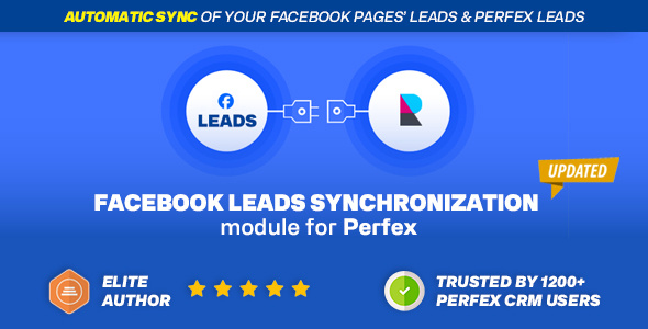 Facebook Leads  Perfex CRM Leads synchronization module