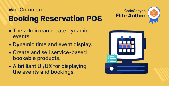 POS Booking Reservation Plugin for WooCommerce