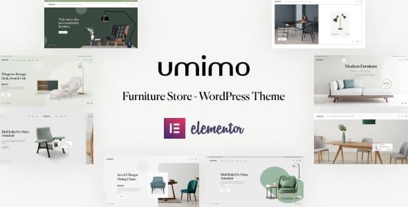 Umimo  Furniture Store WordPress Theme