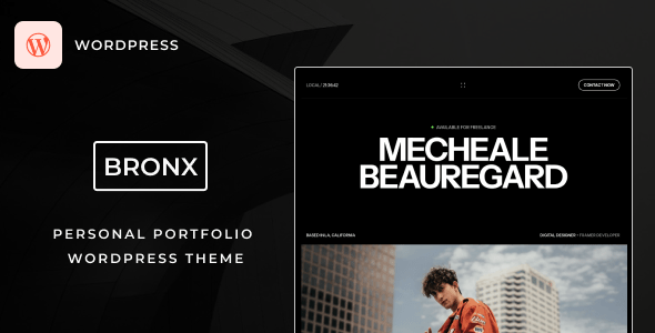 Bronx  Personal Portfolio