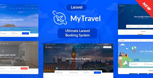 MyTravel  Ultimate Laravel Booking System