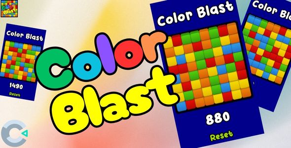 Color Blast  HTML5  Construct 3  C3P