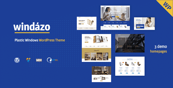 Windazo  Plastic Windows and Doors WordPress Theme