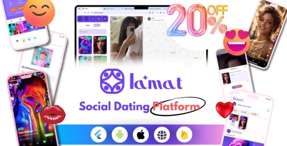 Lamat  Ultimate Online Dating Platform, Video Dating, Live Stream | tinder tiktok tango instagram