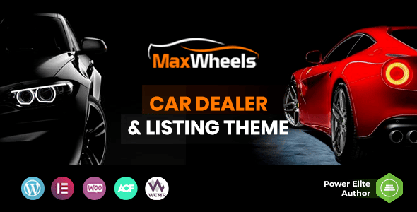 Maxwheels  Car Dealer Automotive &amp; Classified Multivendor WordPress Theme